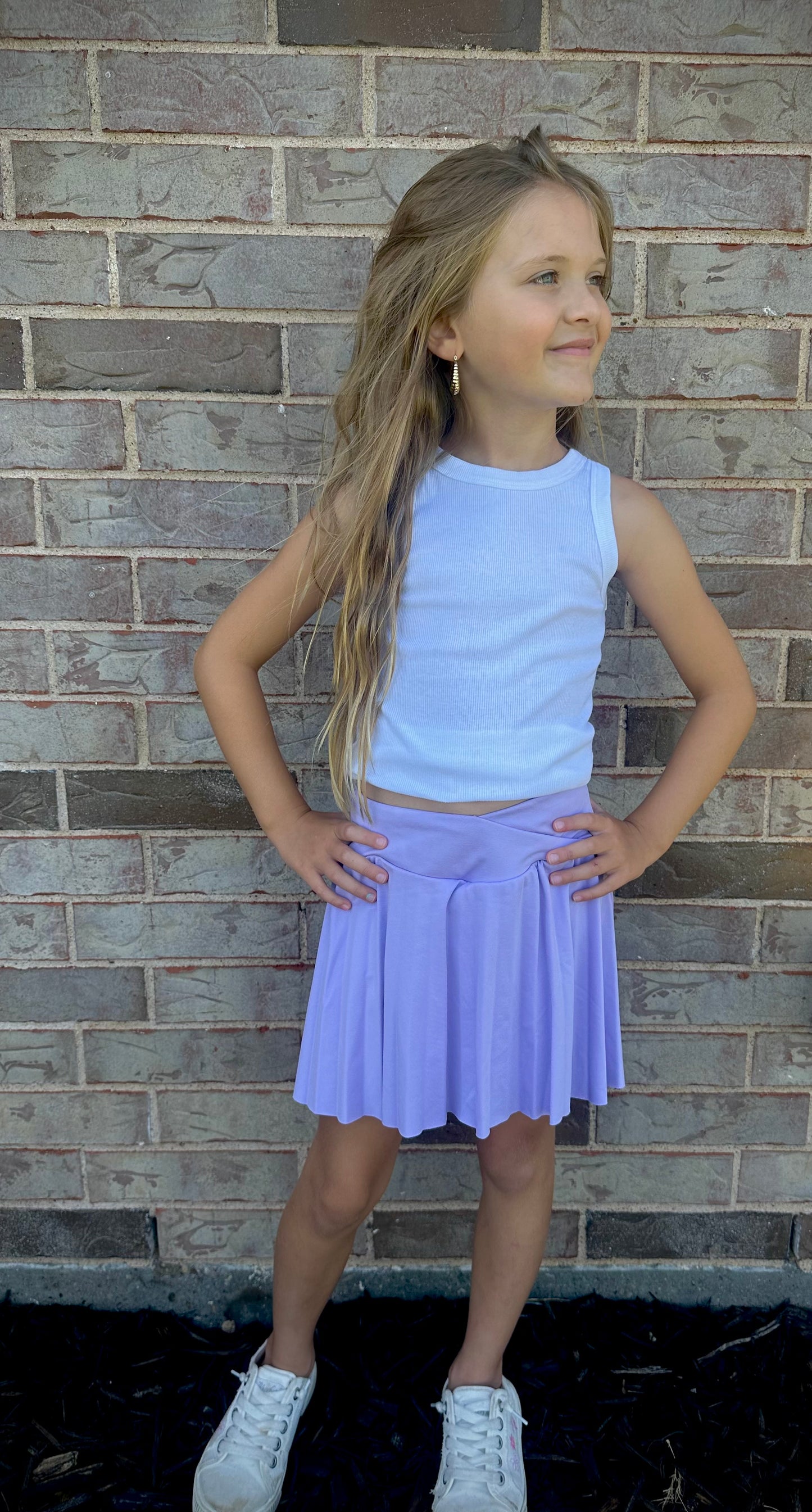 Cheer girl Pleated skort💜