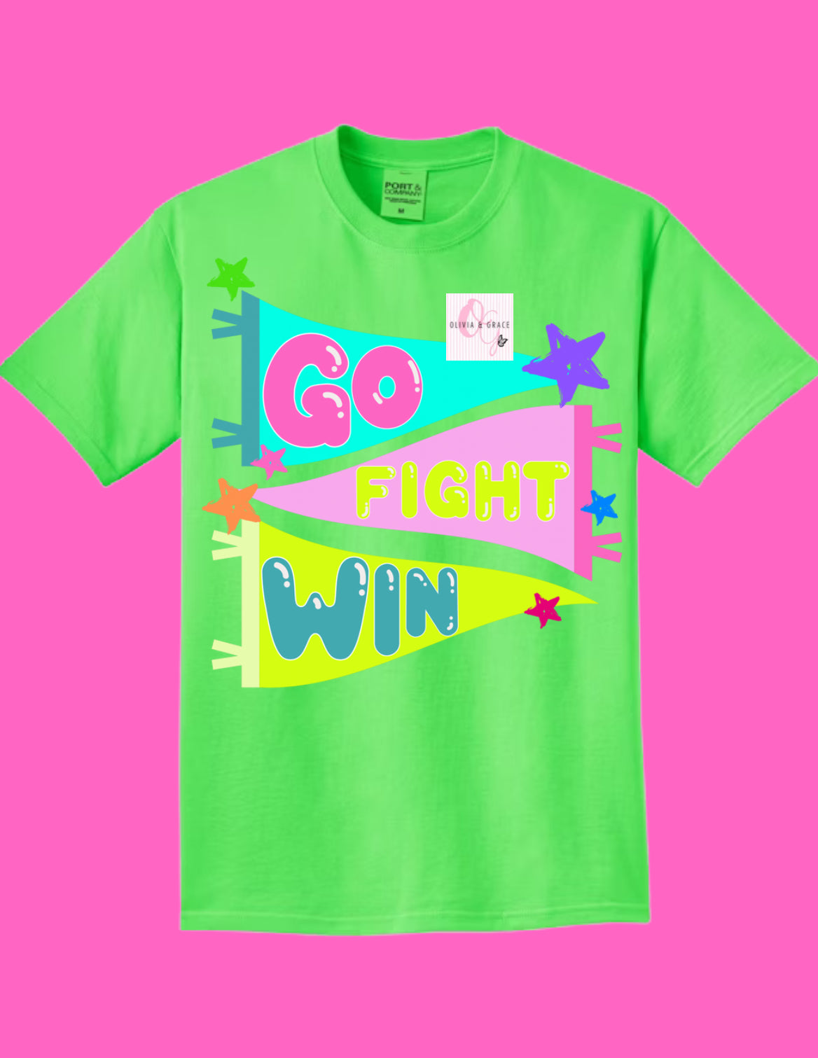Go Fight Win tee