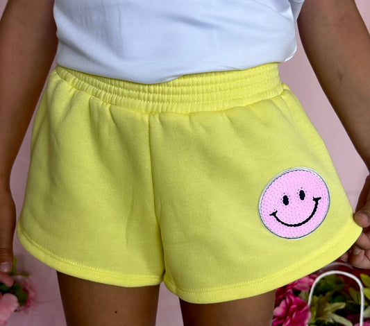 Butter yellow athletic Shorts