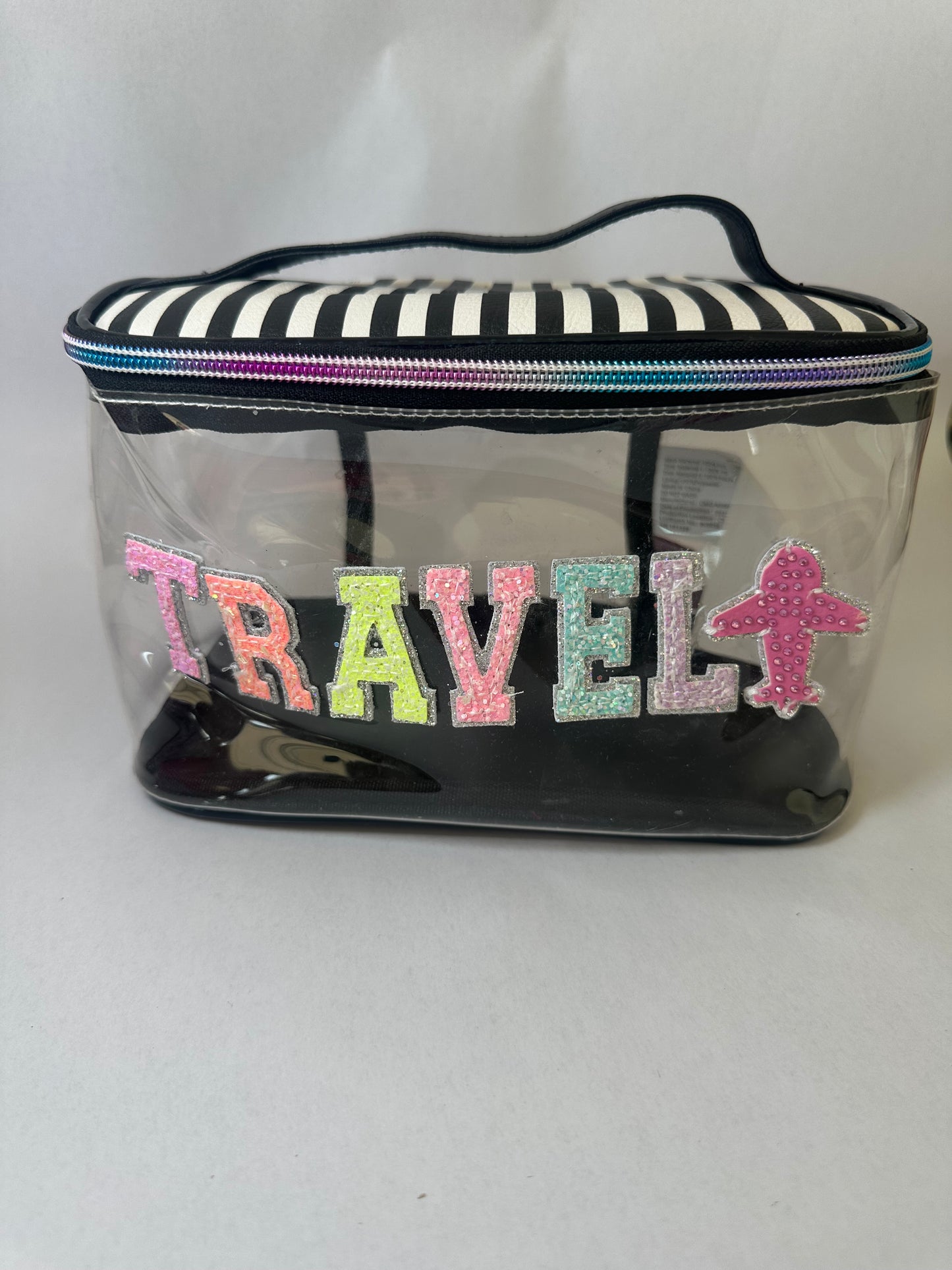 TRAVEL cosmetic clear square
