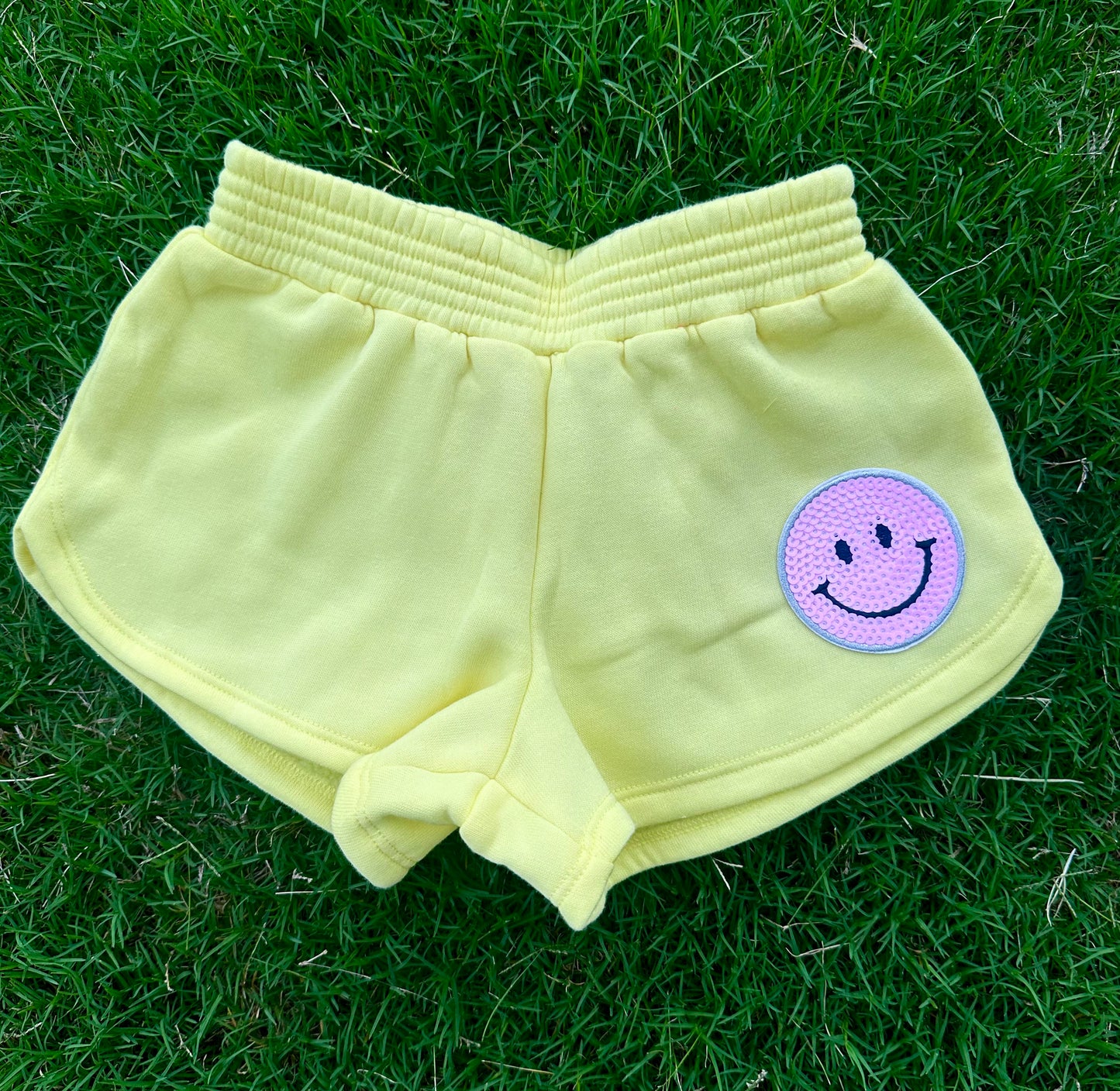 Butter yellow athletic Shorts