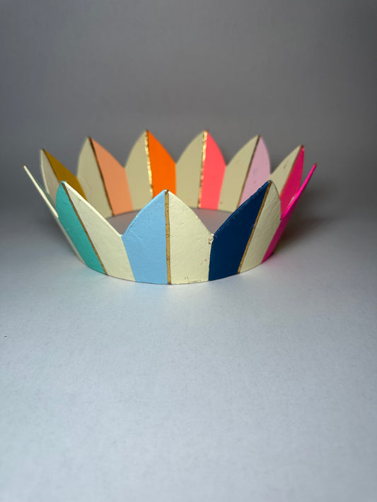 Glitterville Rainbow Crown