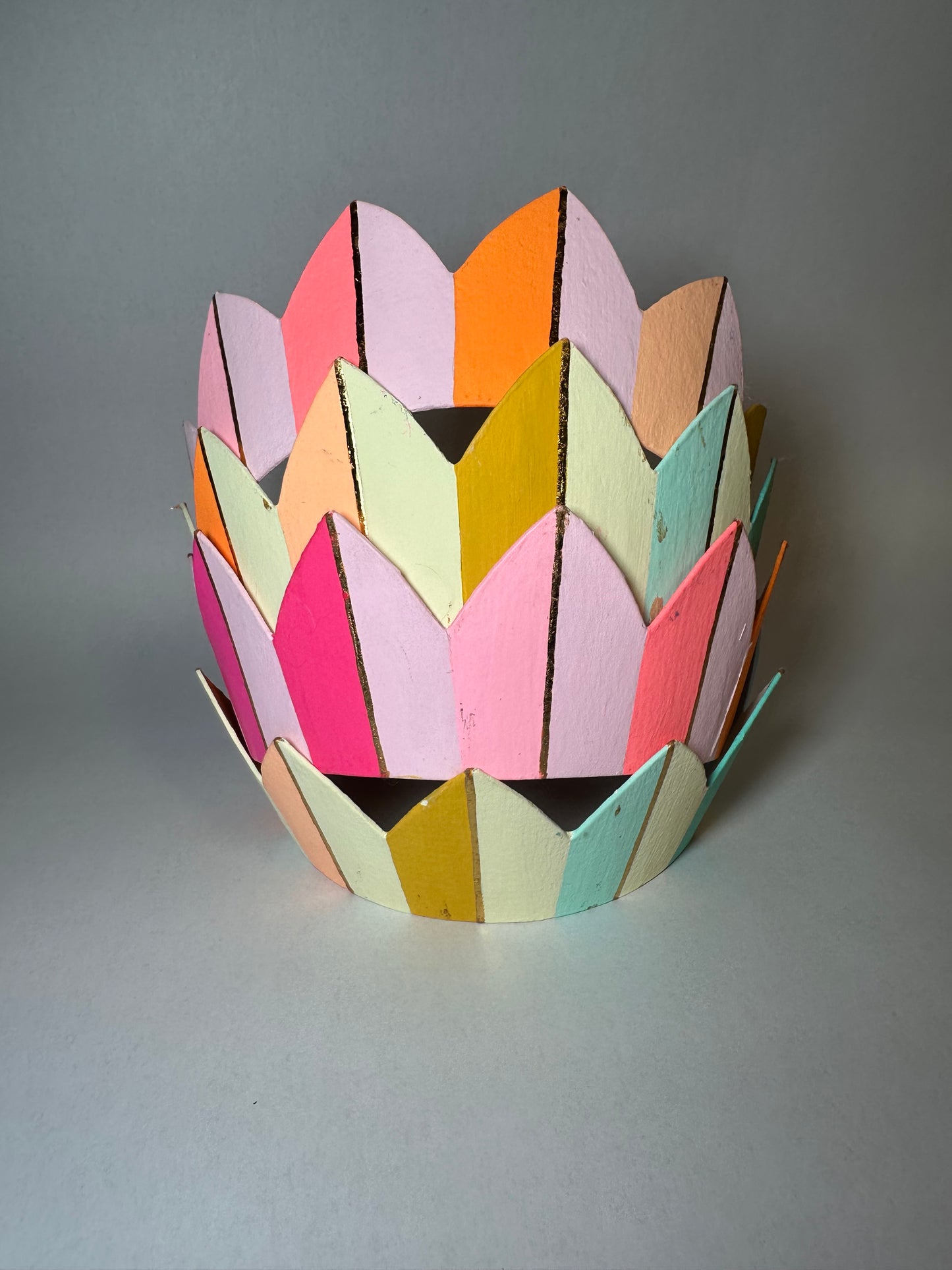 Glitterville Rainbow Crown